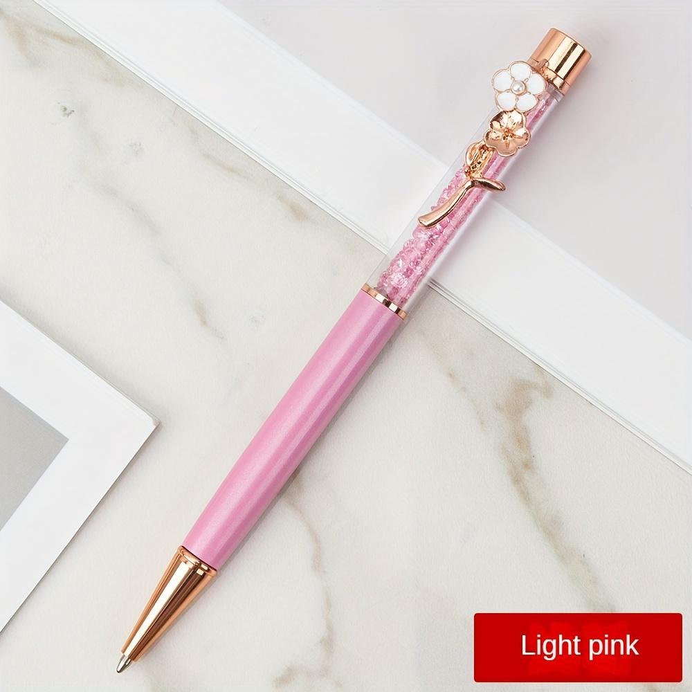 Quicksand Oil Ballpoint Pen Flower Metal Office School Stationery світло-рожевий колір
Quicksand Oil Ballpoint Pen Flower Metal Office School Stationery світло-рожевий колір
