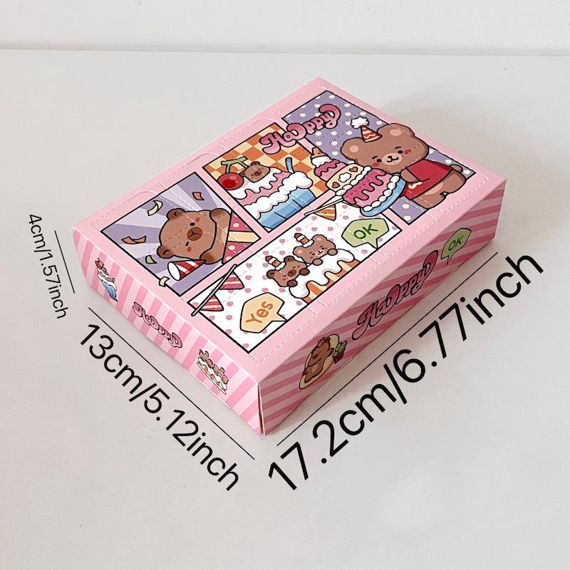 Сделай сам подарочная коробка-сюрприз со стираемым слоем: Рождественская и на день рождения игра в слепой ящик Folded size: 17.2*13.4cm (Each slot: 3.5*3.5cm)
Сделай сам подарочная коробка-сюрприз со стираемым слоем: Рождественская и на день рождения игра в слепой ящик Folded size: 17.2*13.4cm (Each slot: 3.5*3.5cm)