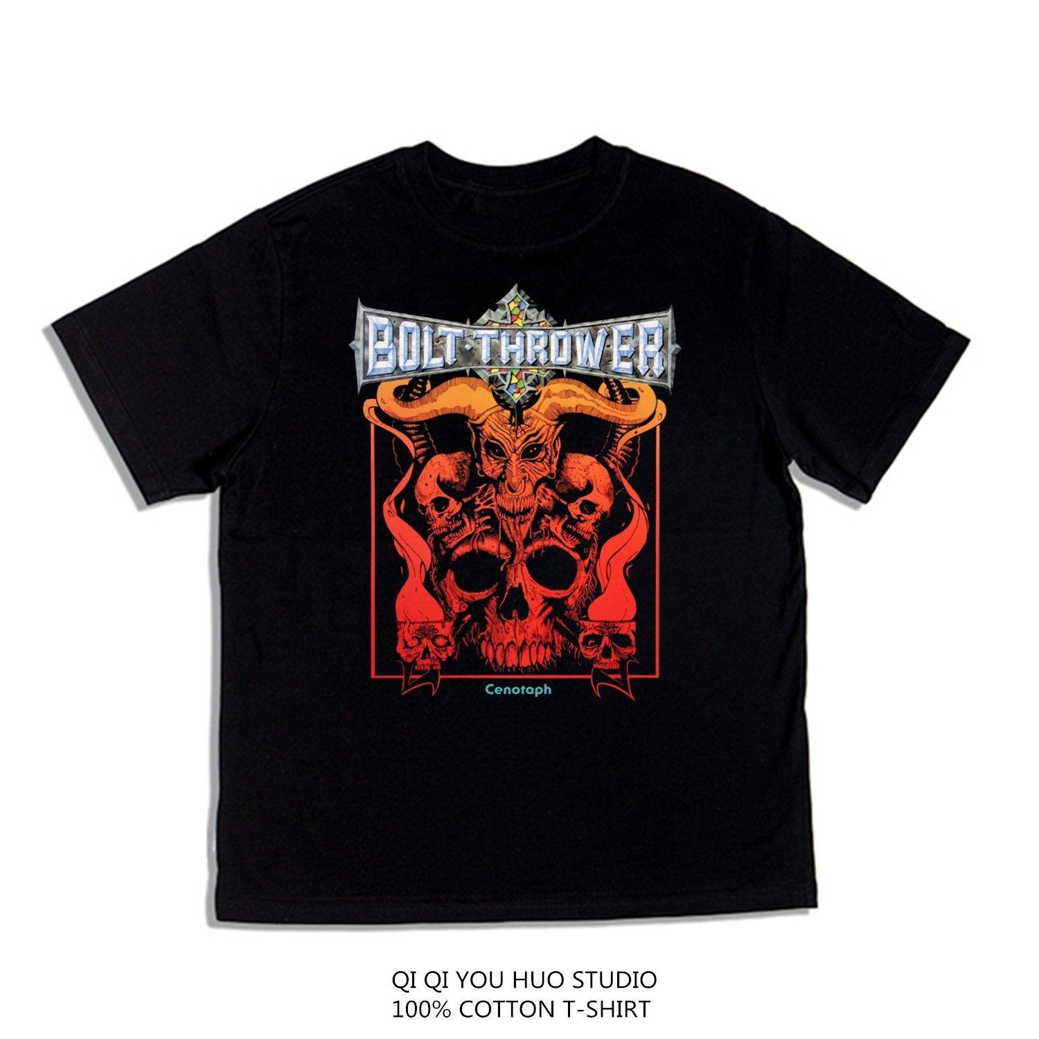 British Death Metal Rock Bolt Thrower Album Printed TShirt Short Sleeve Men and Women Mens Nightshirt L
British Death Metal Rock Bolt Thrower Album Printed TShirt Short Sleeve Men and Women Mens Nightshirt L