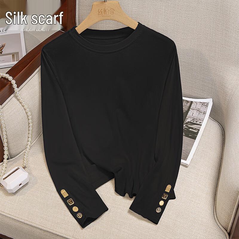 Sisbyshe Women s Slim-fit Decorative Button Long Sleeve T-shirt M
Sisbyshe Women s Slim-fit Decorative Button Long Sleeve T-shirt M