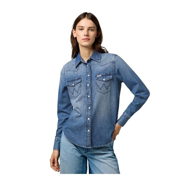 Рубашка джинсовая Wrangler 112373227 EU XS
Рубашка джинсовая Wrangler 112373227 EU XS