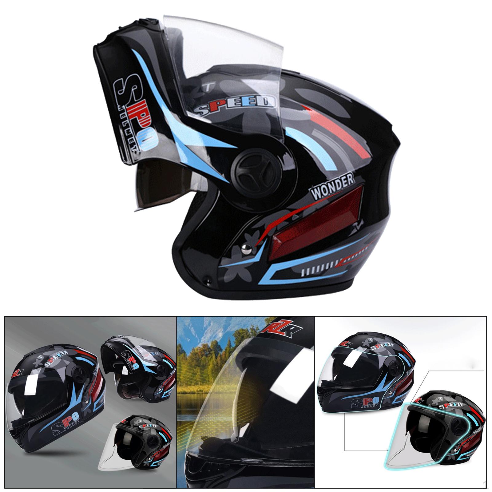 Модульный полноразмерный уличный мотокросс, один размер для взрослых Black