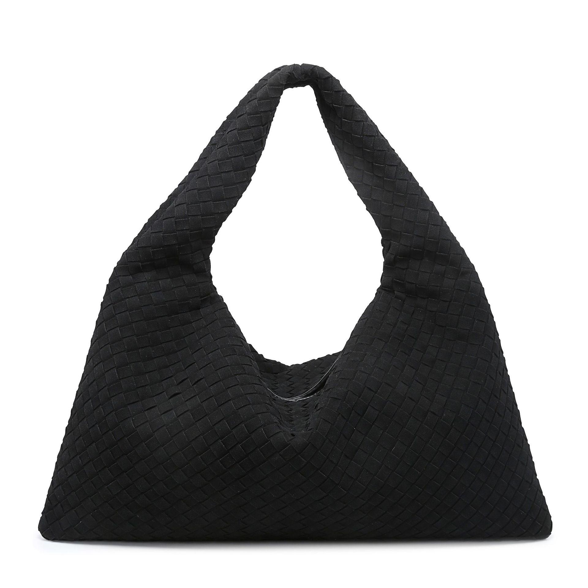 Cross-border woven bags for women s autumn and winter new matte woven bags, shoulder underarm bags, large-capacity tote bags, factory wholesale 54*14*26cm чорний
Cross-border woven bags for women s autumn and winter new matte woven bags, shoulder underarm bags, large-capacity tote bags, factory wholesale 54*14*26cm чорний