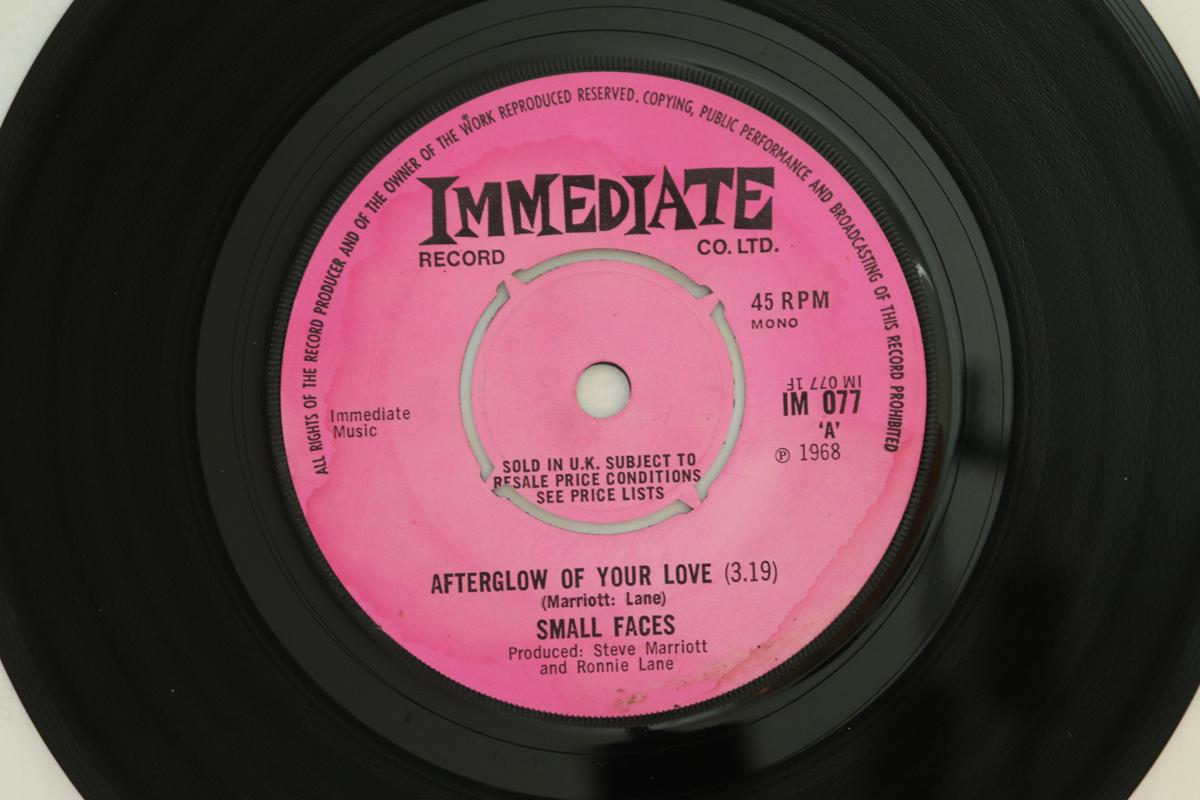 7-дюймовая пластинка SMALL FACES - Afterglow Of Your Love / Wham Bam T IM077 Немедленная 1969 UK Rock Б/у
7-дюймовая пластинка SMALL FACES - Afterglow Of Your Love / Wham Bam T IM077 Немедленная 1969 UK Rock Б/у