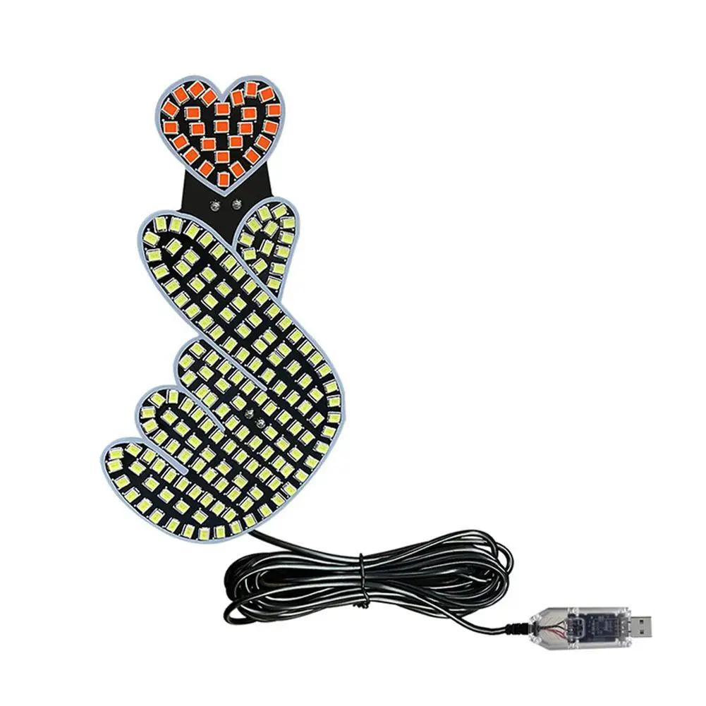 Heart Shape Dynamic Ambient Light for Car Plug in Windshield Window Door Decor, Valentine s Gift for Women Night C4I3
Heart Shape Dynamic Ambient Light for Car Plug in Windshield Window Door Decor, Valentine s Gift for Women Night C4I3