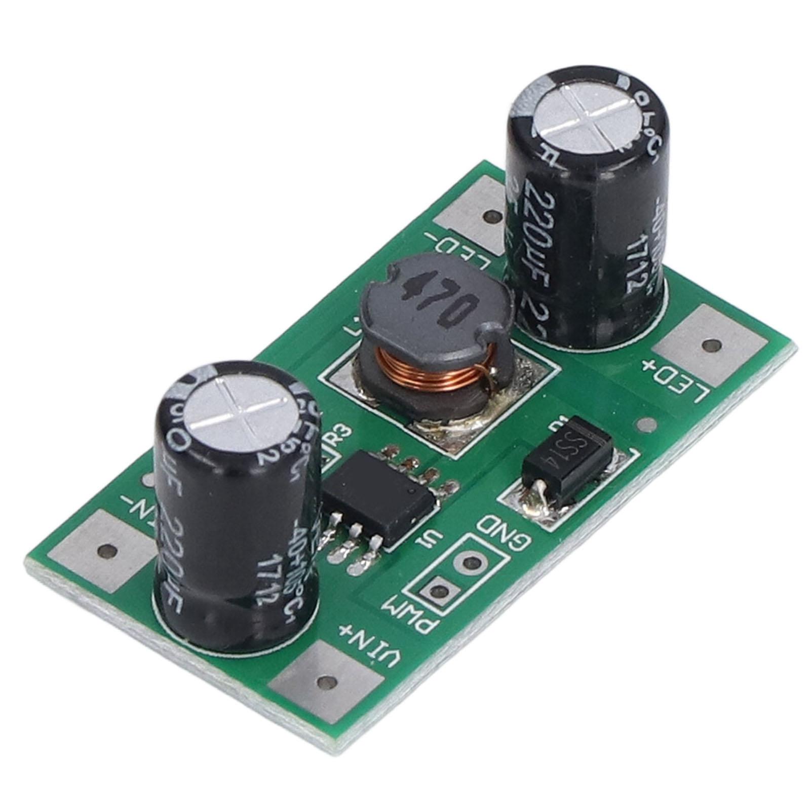 Світлодіодний драйвер Модуль DC to DC Buck Board 5‑35V Input 350mA Output PWM Dimming for Light 1W
Світлодіодний драйвер Модуль DC to DC Buck Board 5‑35V Input 350mA Output PWM Dimming for Light 1W
