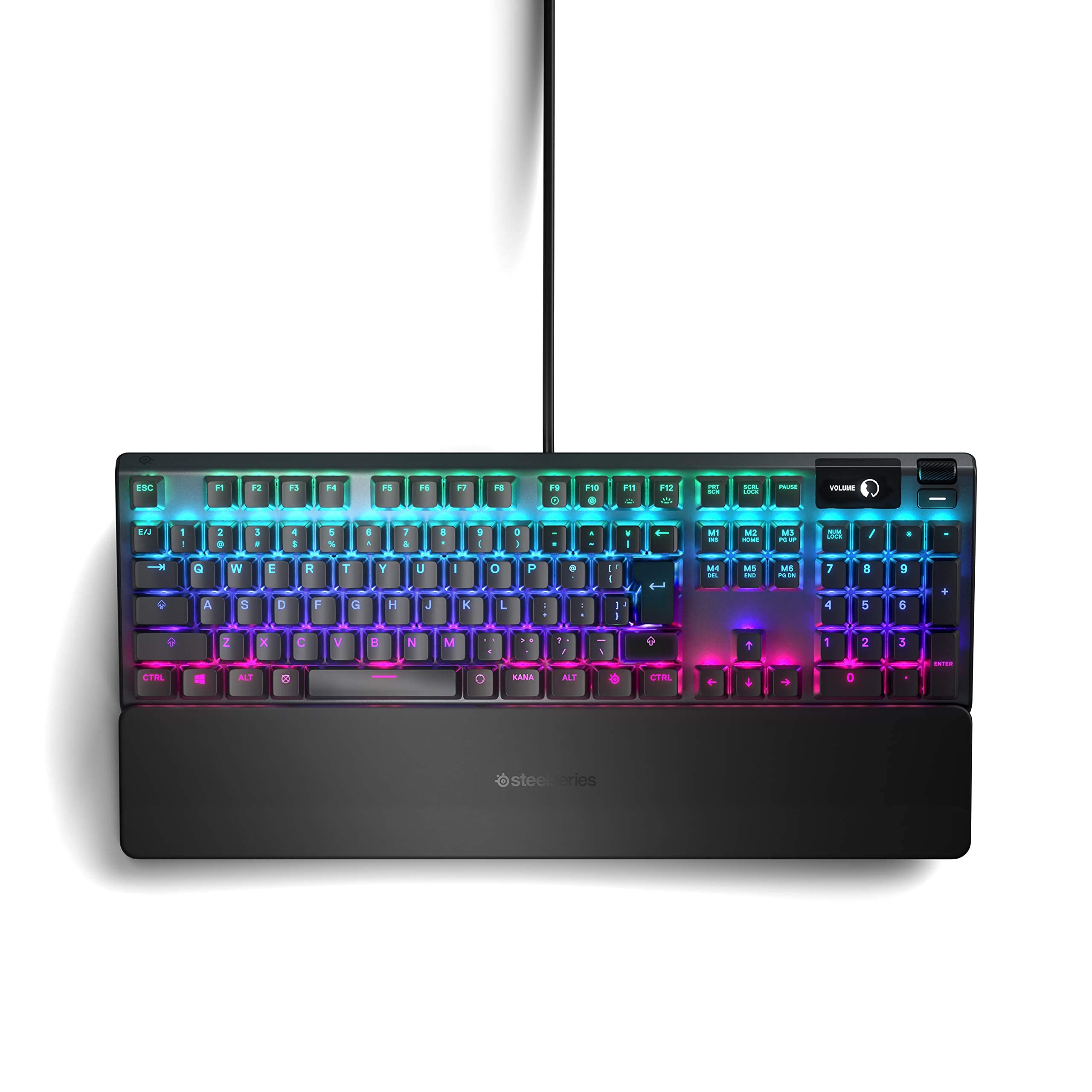 SteelSeries Gaming Keyboard Wired Hybrid Mechanical Switch Japanese Layout Equipped with Organic EL Display Apex 5 64537 чорний
SteelSeries Gaming Keyboard Wired Hybrid Mechanical Switch Japanese Layout Equipped with Organic EL Display Apex 5 64537 чорний