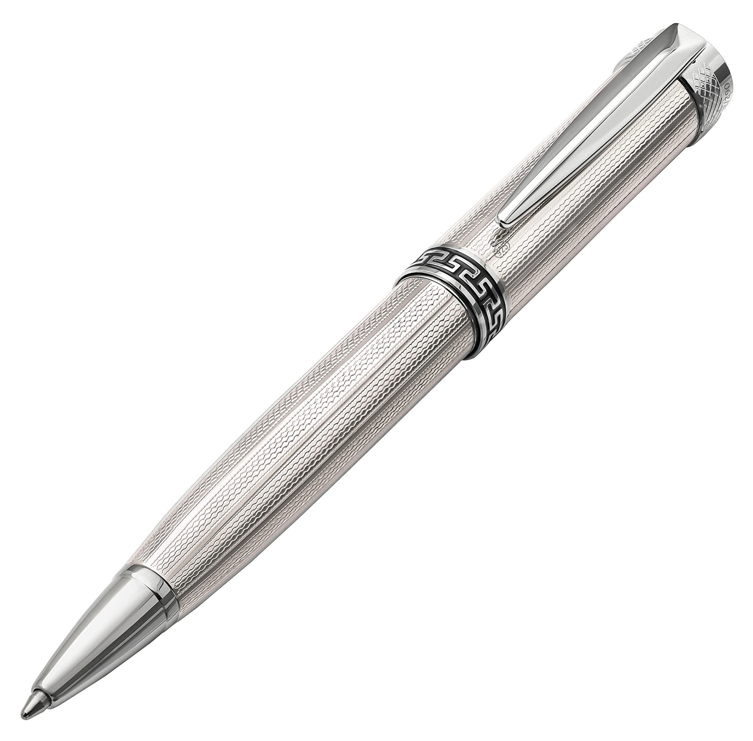 Xezo Incognito Twist Action Ballpoint Medium Solid 925 Sterling Pure Platinum Plated Limited Serialized Pen, Point, Silver, Parts, Handmade, Edition,
Xezo Incognito Twist Action Ballpoint Medium Solid 925 Sterling Pure Platinum Plated Limited Serialized Pen, Point, Silver, Parts, Handmade, Edition,