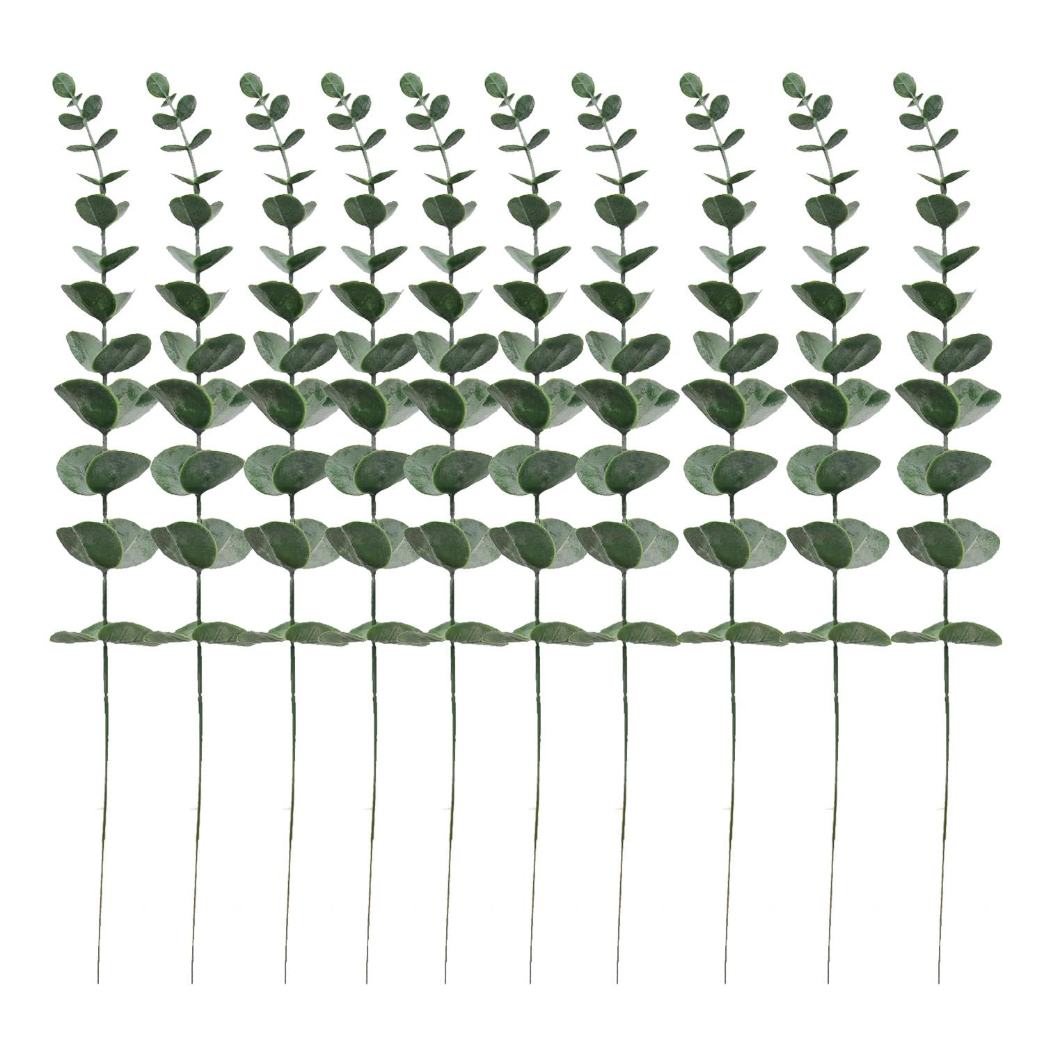 10Pcs Artificial Eucalyptus Stems Plastic Faux Plant Home Office Wedding Party Decor A
10Pcs Artificial Eucalyptus Stems Plastic Faux Plant Home Office Wedding Party Decor A
