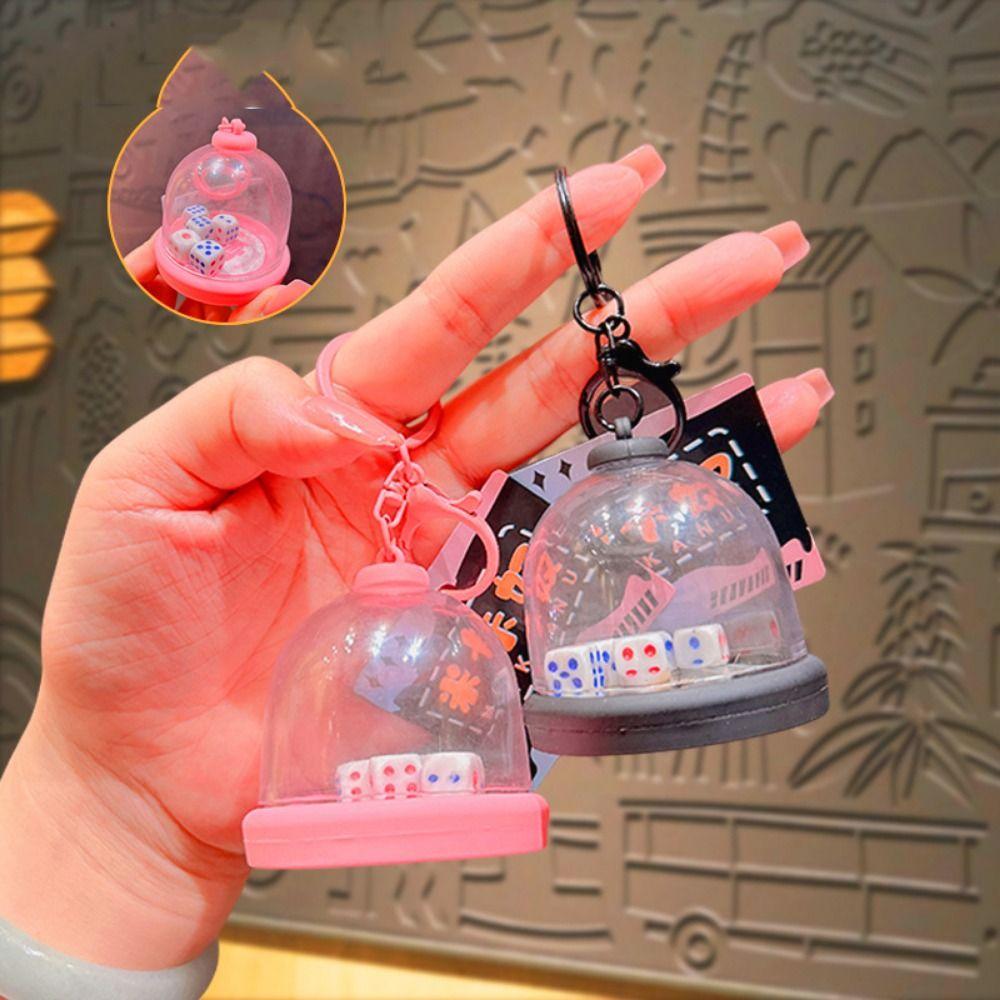 Portable Punk Dice Keychain Table Games Dice Plate Game Key Holder Dice Shaped Keychain Bar розовый
Portable Punk Dice Keychain Table Games Dice Plate Game Key Holder Dice Shaped Keychain Bar розовый