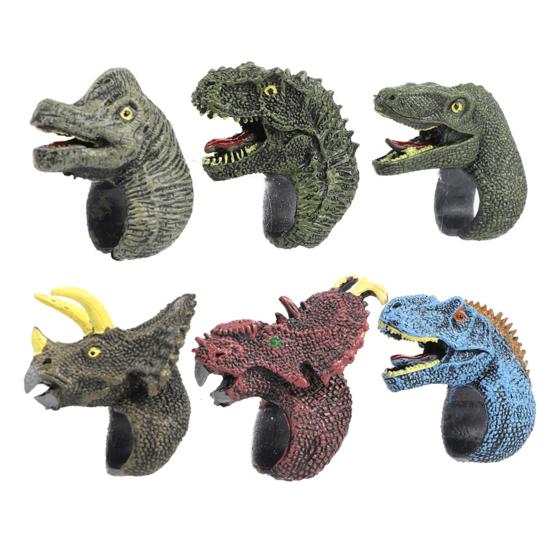 6Pcs Dinosaur Ring Fine Texture Early Learning Animal Cognition Educational Toys Realistic Model Toy PVC Simulation Dinosaur Wild Animal B
6Pcs Dinosaur Ring Fine Texture Early Learning Animal Cognition Educational Toys Realistic Model Toy PVC Simulation Dinosaur Wild Animal B