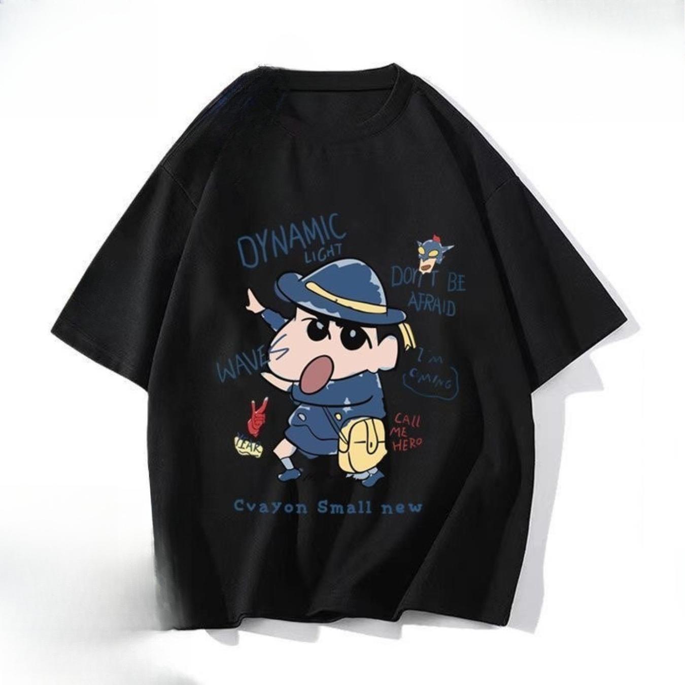 Crayon Shin Chan Dynamic Light Print Casual T Shirt Cute Anime Short Sleeve Tee for Unisex Women S
Crayon Shin Chan Dynamic Light Print Casual T Shirt Cute Anime Short Sleeve Tee for Unisex Women S
