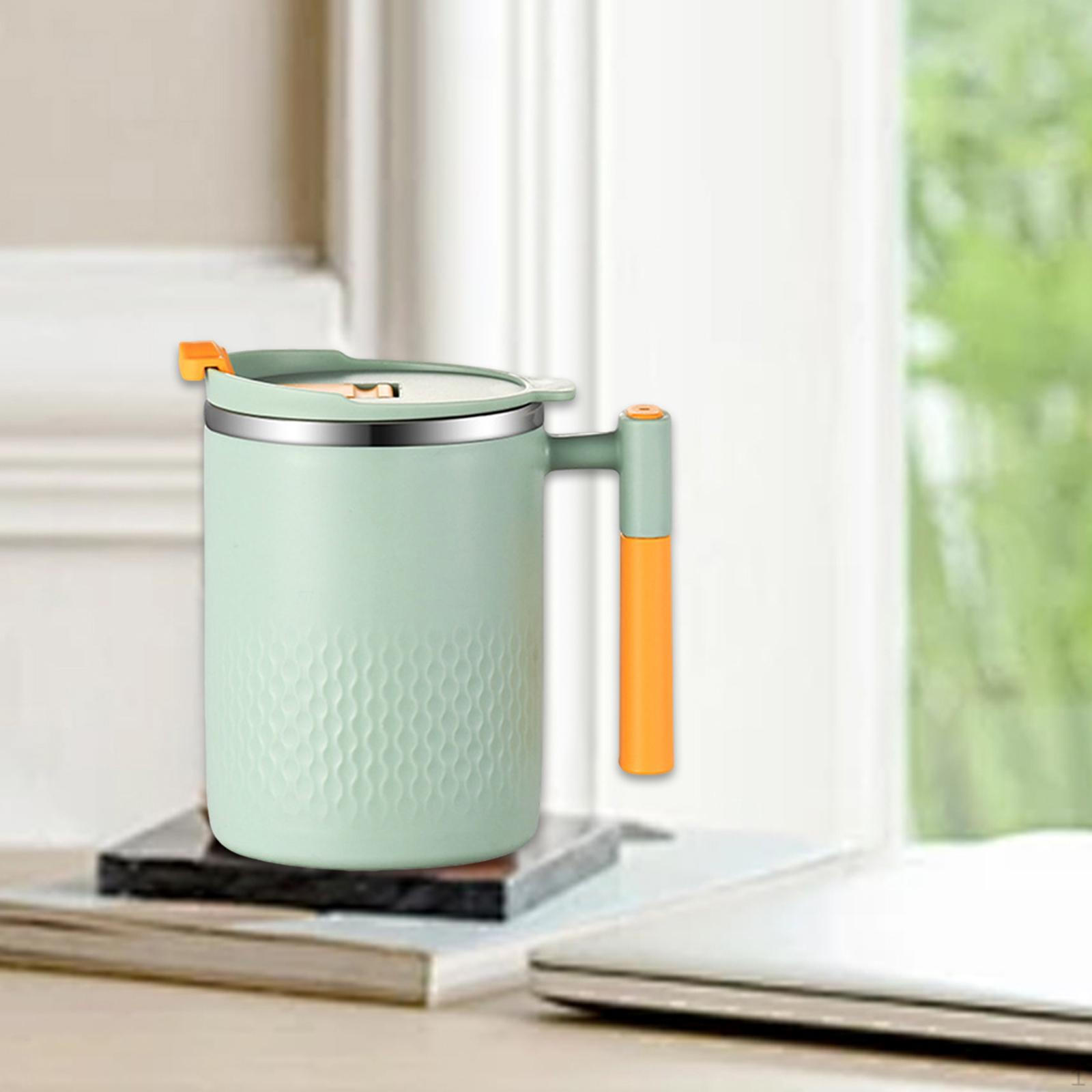 Кофейная кружка, автомобильный стакан, герметичная чашка 400 мл из нержавеющей стали с изоляцией и ручкой для дома зелёный
Кофейная кружка, автомобильный стакан, герметичная чашка 400 мл из нержавеющей стали с изоляцией и ручкой для дома зелёный