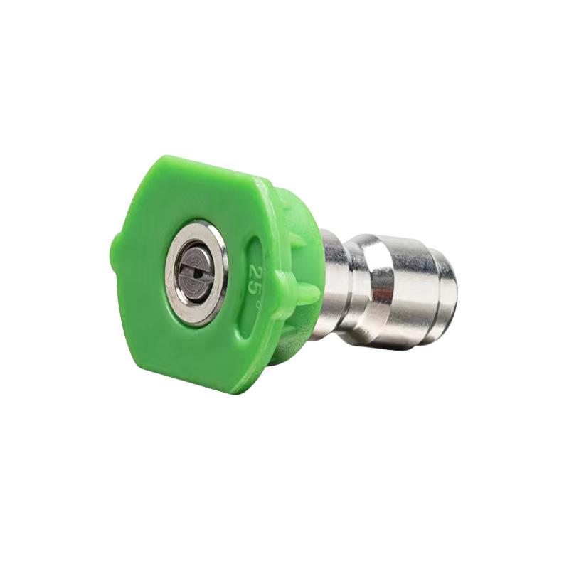 Stainless Steel High-Pressure Water Gun with 1/4 Quick Connect Nozzles, Five-Color Series
Stainless Steel High-Pressure Water Gun with 1/4 Quick Connect Nozzles, Five-Color Series