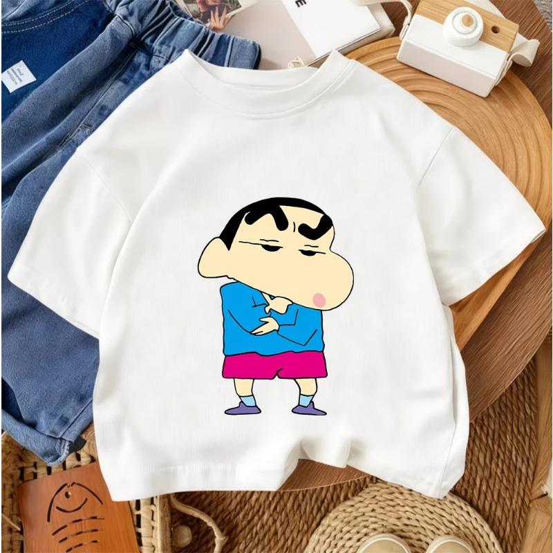 Kids Crew Neck T-Shirt Cute Cartoon Summer Casual Street Fashion Short Sleeve Crayon Shin-chan 160
Kids Crew Neck T-Shirt Cute Cartoon Summer Casual Street Fashion Short Sleeve Crayon Shin-chan 160