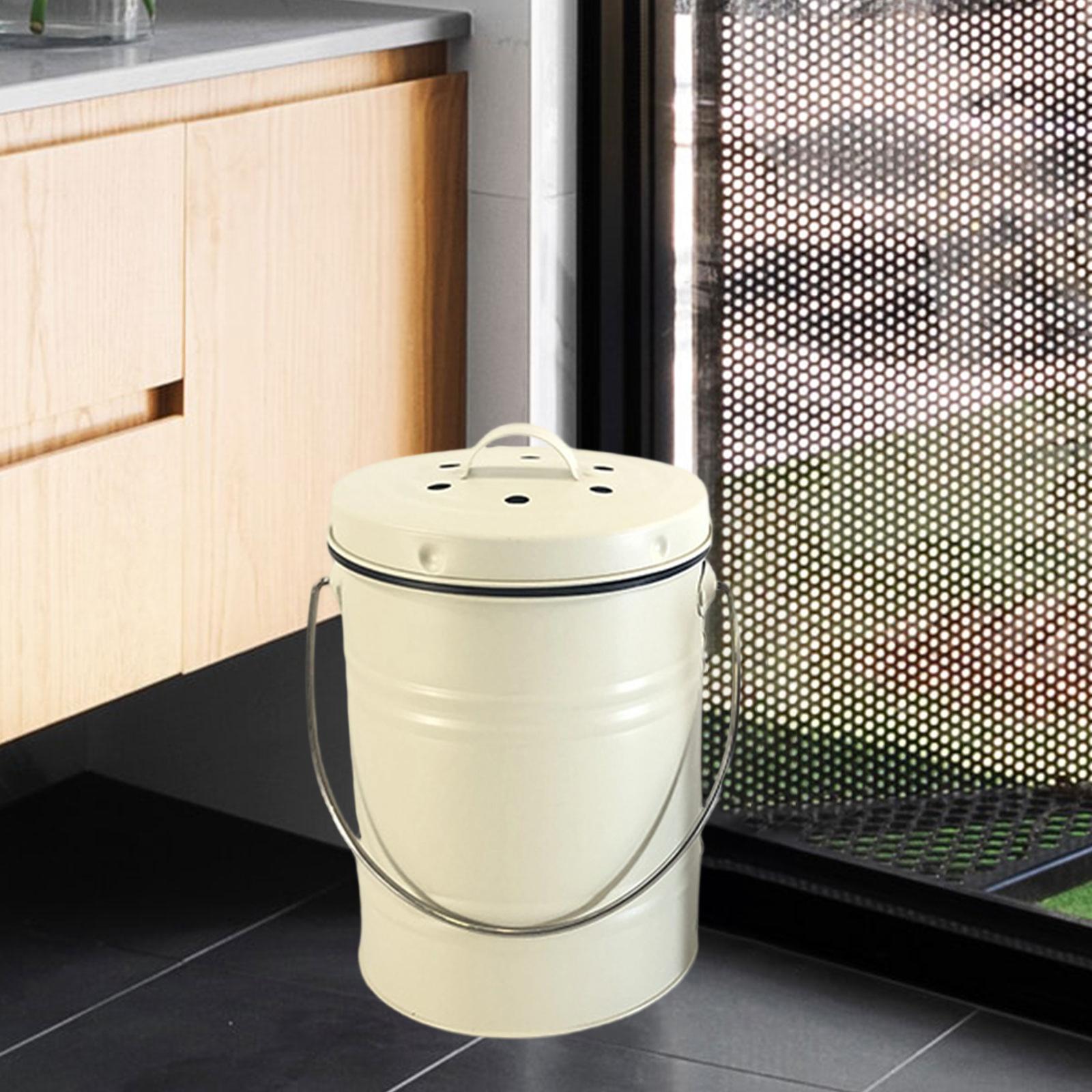 Compost Bin Garbage Can Portable No Smell Filter with Lid Garden Courtyard Compost Box Waste Recycling for Kitchen Backyard белый
Compost Bin Garbage Can Portable No Smell Filter with Lid Garden Courtyard Compost Box Waste Recycling for Kitchen Backyard белый