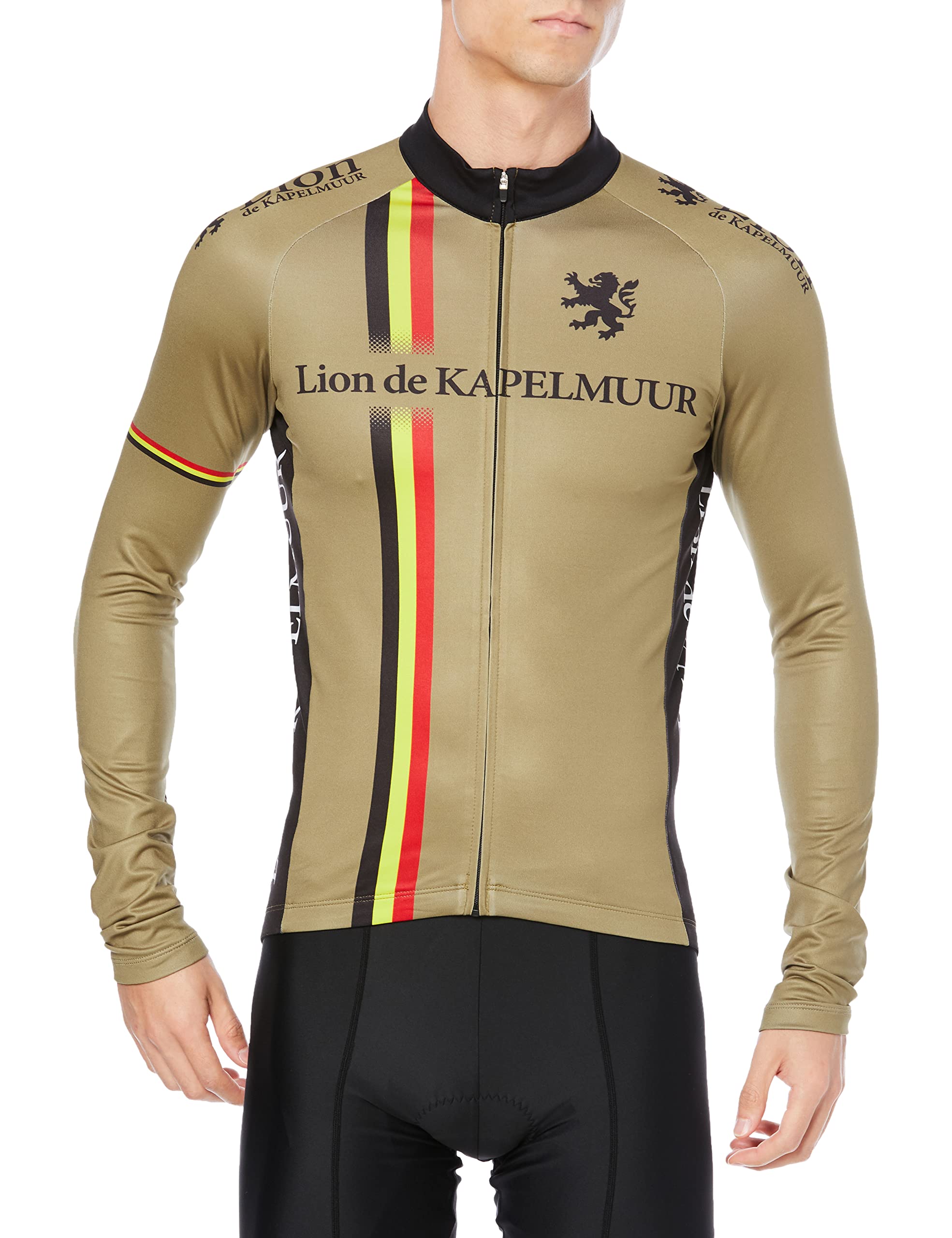 Джерси Lion de Kapelmuur Light Warm Belgian Sand Gold, Line, золотой
Джерси Lion de Kapelmuur Light Warm Belgian Sand Gold, Line, золотой