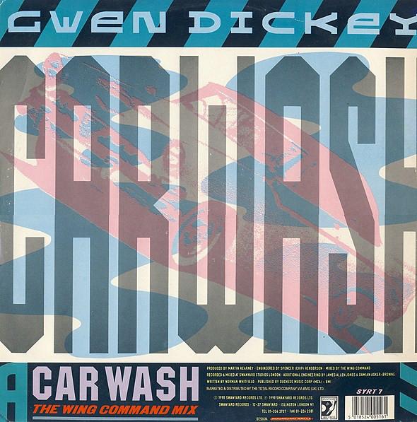 12inch Record GWEN DICKEY - Car Wash SYRT7 Swanyard Record 1990 UK Dance & Electronica Used
12inch Record GWEN DICKEY - Car Wash SYRT7 Swanyard Record 1990 UK Dance & Electronica Used