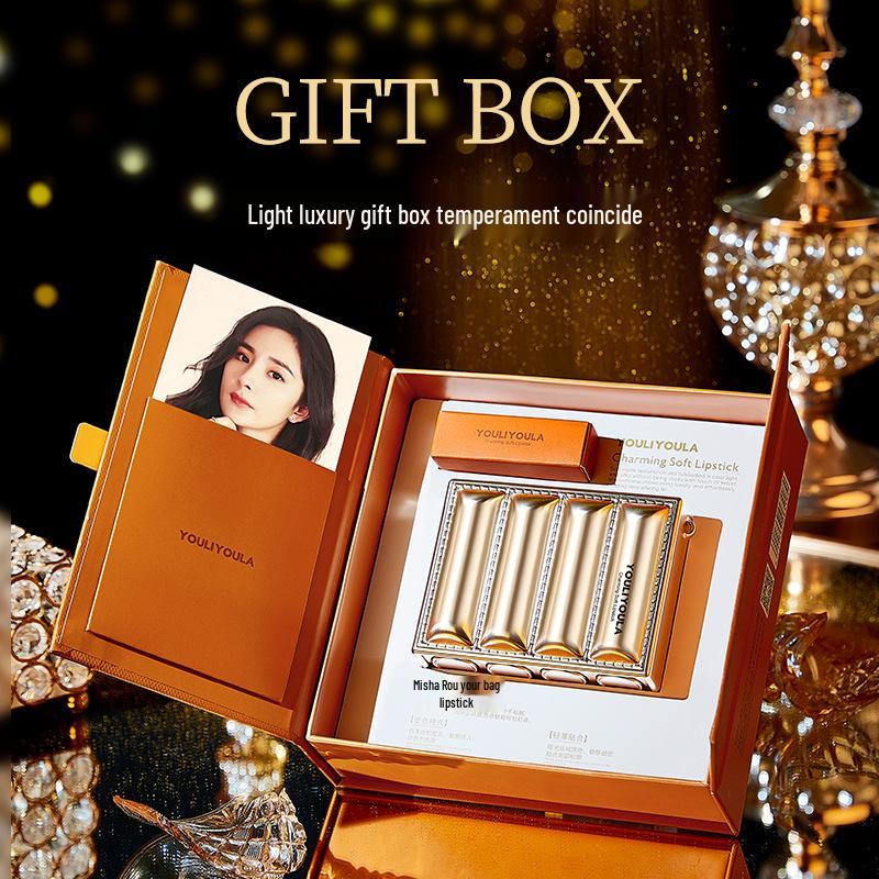 Soft Mist Lipstick Set: Long-Lasting, Non-Drying, Smooth Orange Shades - Ideal Gift for Girlfriend, Bestseller
Soft Mist Lipstick Set: Long-Lasting, Non-Drying, Smooth Orange Shades - Ideal Gift for Girlfriend, Bestseller