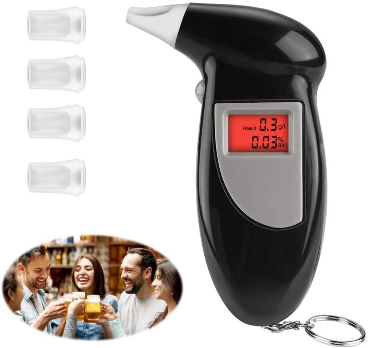 LCD Digital Alcohol Tester Breathalyzer(Black) чорний
LCD Digital Alcohol Tester Breathalyzer(Black) чорний