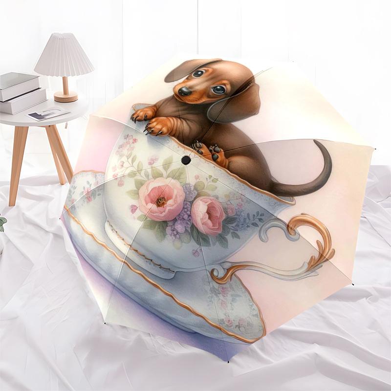 1pc Teacup Puppies Umbrella with Plastic Handle,Suitable for All Seasons Home Travel Outdoor Umbrellaptys31030
1pc Teacup Puppies Umbrella with Plastic Handle,Suitable for All Seasons Home Travel Outdoor Umbrellaptys31030