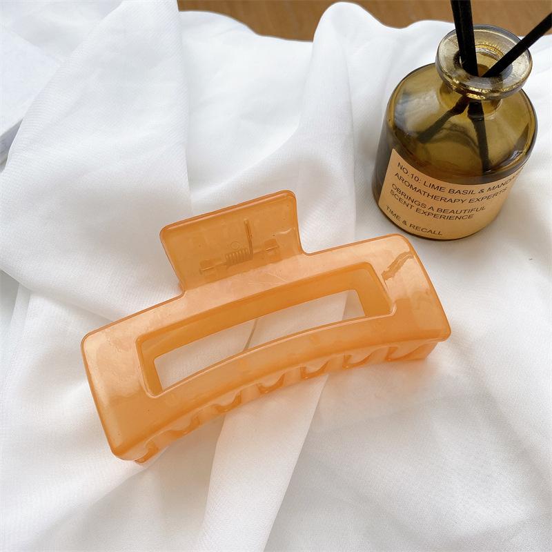 High Quality Jelly Hair Claw Clip For Women In Vibrant Colors Ideal For Casual And Formal Looks Deep Orange
High Quality Jelly Hair Claw Clip For Women In Vibrant Colors Ideal For Casual And Formal Looks Deep Orange