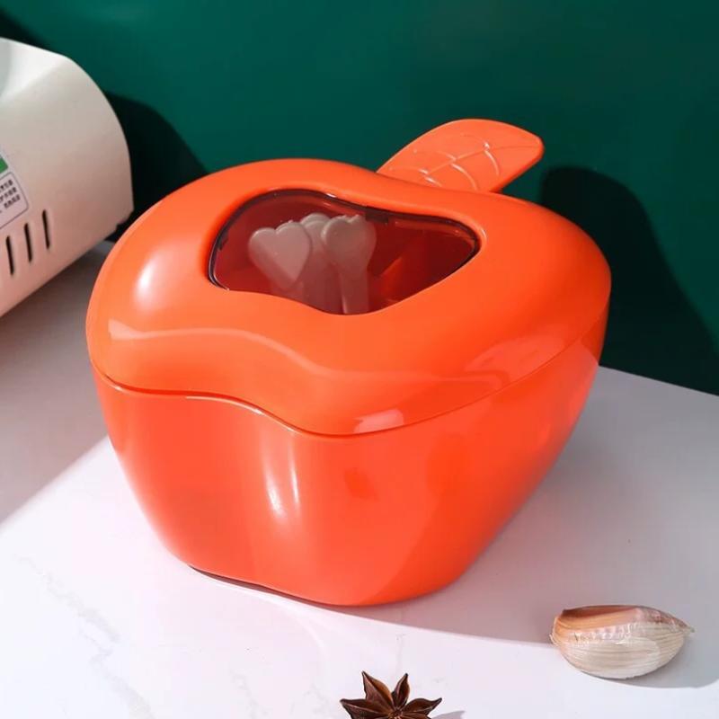 Creative Fruit Shaped Multi Grid Design Seasoning Box Comes With 4 Spoons Perfect For Various Seasoning A2
Creative Fruit Shaped Multi Grid Design Seasoning Box Comes With 4 Spoons Perfect For Various Seasoning A2