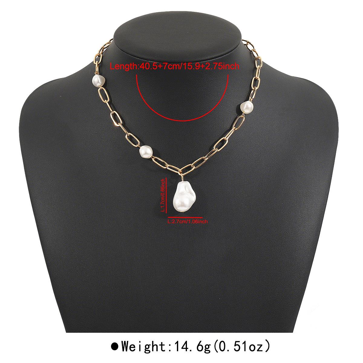 Women Fashion Imitation Pearl Pendant Necklace Elegant Simple All Match Layered Ins Style Clavicle Necklace For Women
Women Fashion Imitation Pearl Pendant Necklace Elegant Simple All Match Layered Ins Style Clavicle Necklace For Women