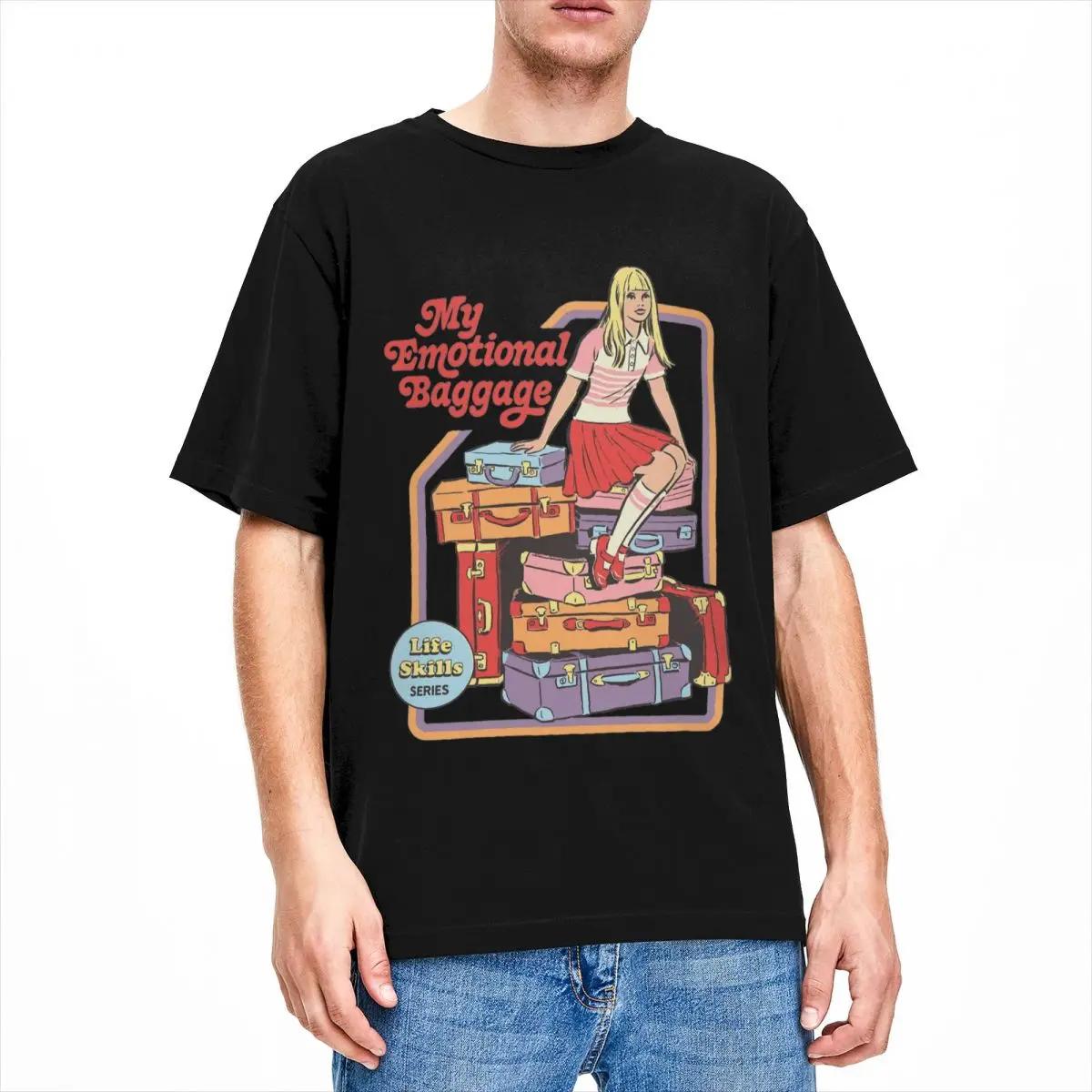My Emotional Baggage Anxiety Feelings Men Women s T Shirts Novelty Anxious Art Casual Tee Shirt T-Shirts Cotton Clothes XXXXXL білий
My Emotional Baggage Anxiety Feelings Men Women s T Shirts Novelty Anxious Art Casual Tee Shirt T-Shirts Cotton Clothes XXXXXL білий