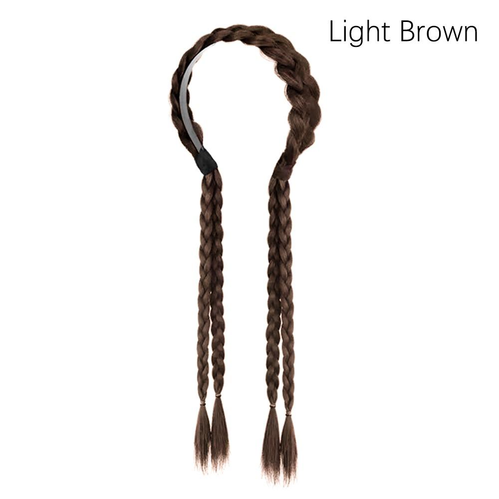 1Pcs Durable Ponytail Wig Headband Synthetic 45cm Hair Wig Piece Long Braid Women Headdress Party Styling Accessories светло-коричневого
1Pcs Durable Ponytail Wig Headband Synthetic 45cm Hair Wig Piece Long Braid Women Headdress Party Styling Accessories светло-коричневого