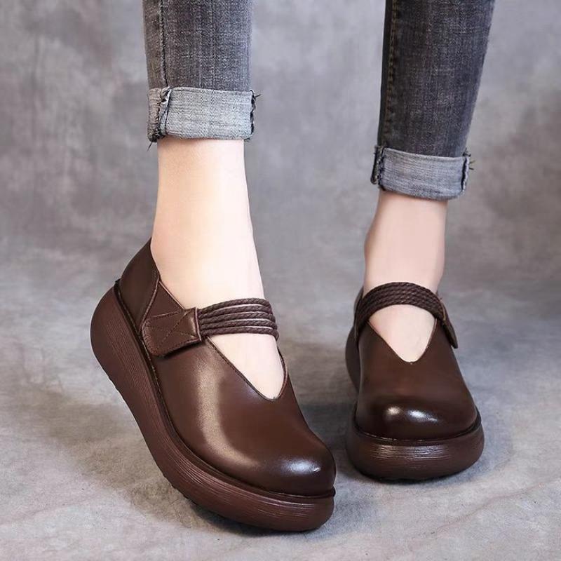 Осенняя пустошь женская обувь новая мягкая подошва круглый носок маленькие кожаные туфли толстая подошва ретро одинарные туфли 40 коричневый
Осенняя пустошь женская обувь новая мягкая подошва круглый носок маленькие кожаные туфли толстая подошва ретро одинарные туфли 40 коричневый