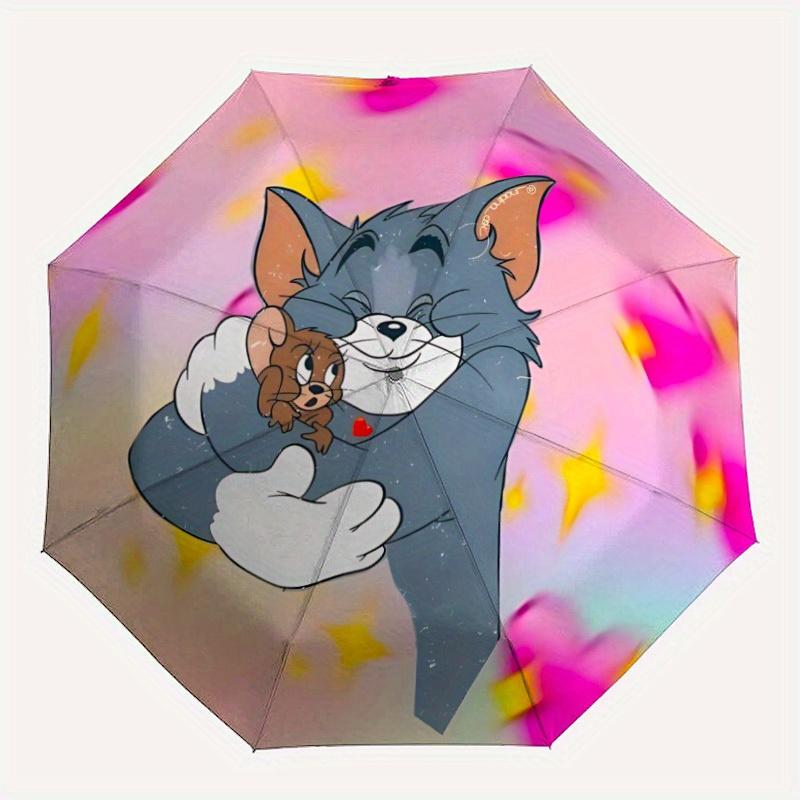 Tom Jerry Automatic Open/Close Umbrella Folding Umbrella,Portable Compact Perfect Gift for Birthday, Christmas0809177
Tom Jerry Automatic Open/Close Umbrella Folding Umbrella,Portable Compact Perfect Gift for Birthday, Christmas0809177