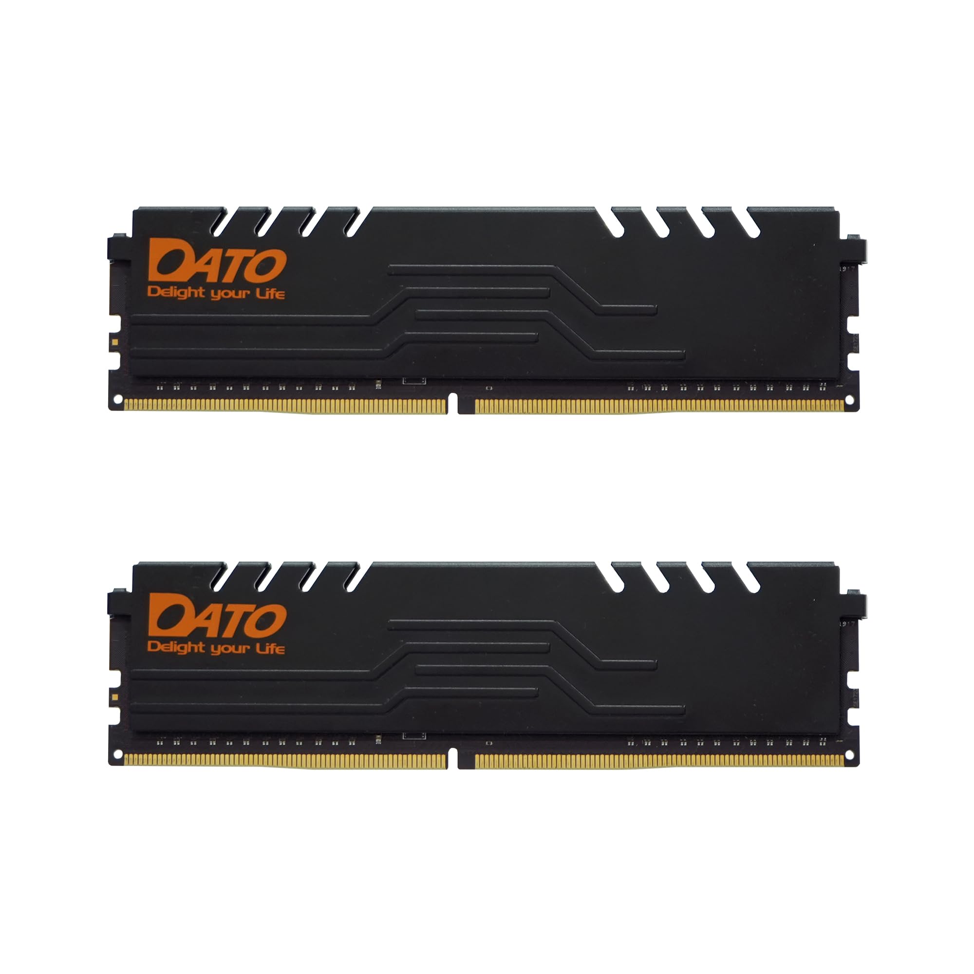 DATO Memory 16GB DDR4 16GB 3200MHz UDIMM with Heatsink CL16 PC3200 RAM with Gaming Dedicated Memory 288 Pin Extreme Black (2 8GB) PC4-25600 1.35V
DATO Memory 16GB DDR4 16GB 3200MHz UDIMM with Heatsink CL16 PC3200 RAM with Gaming Dedicated Memory 288 Pin Extreme Black (2 8GB) PC4-25600 1.35V