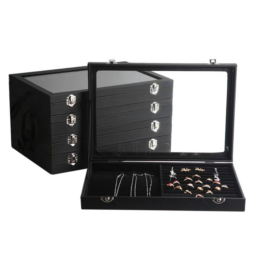 Wooden Velvet Jewelry Box Rings Errings Jewelry Display Case Jewelry Storage Tray Packaging
Wooden Velvet Jewelry Box Rings Errings Jewelry Display Case Jewelry Storage Tray Packaging