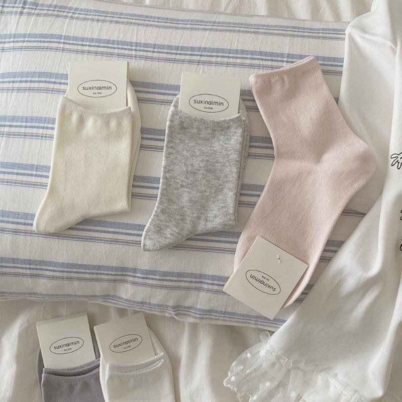 5 Pairs of Women s Summer Thin Style Pure Color Simple Cotton Short Tube Socks 5 Pairs сірий
5 Pairs of Women s Summer Thin Style Pure Color Simple Cotton Short Tube Socks 5 Pairs сірий