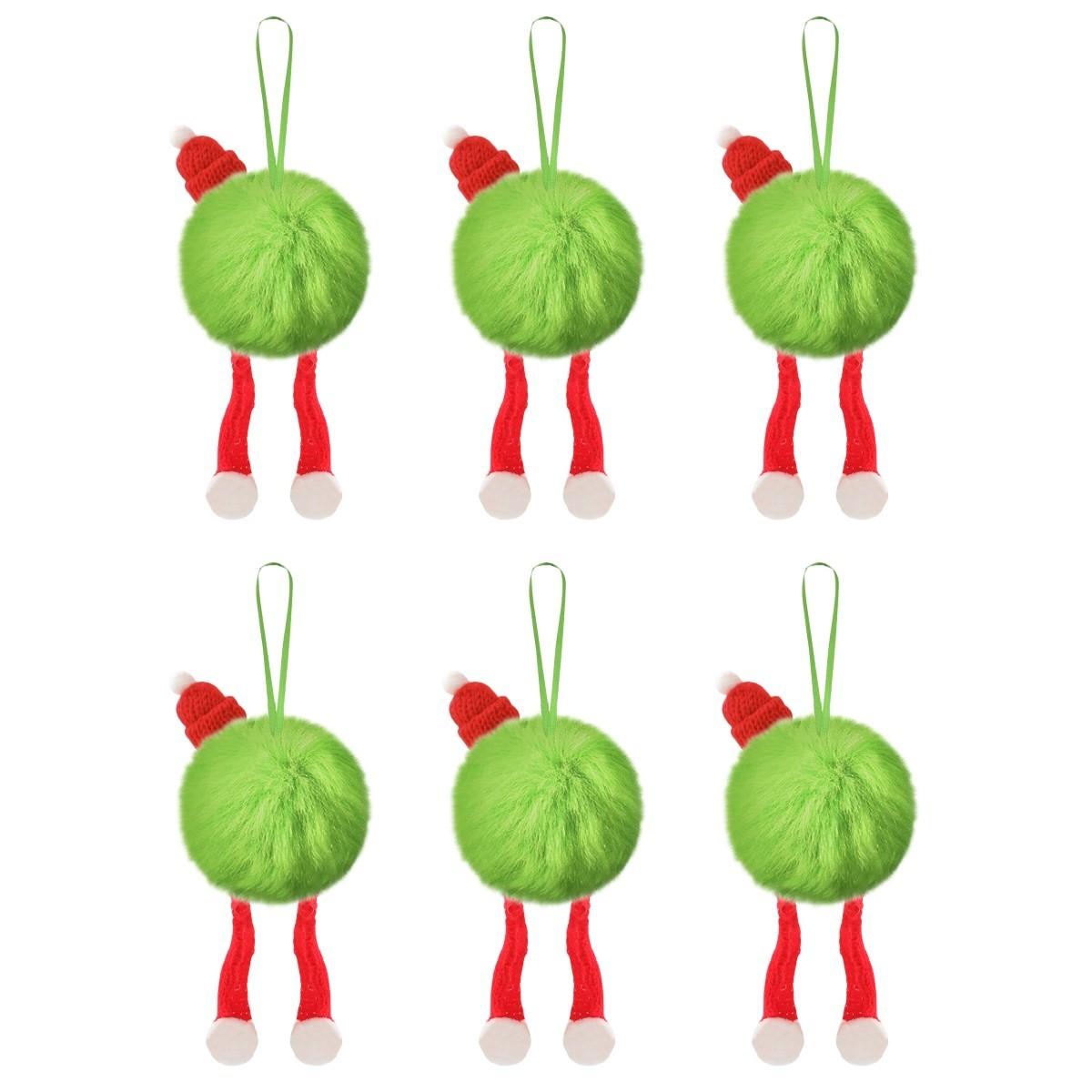 Рождественские украшения диаметром 6 см, плюшевый шар C
Рождественские украшения диаметром 6 см, плюшевый шар C