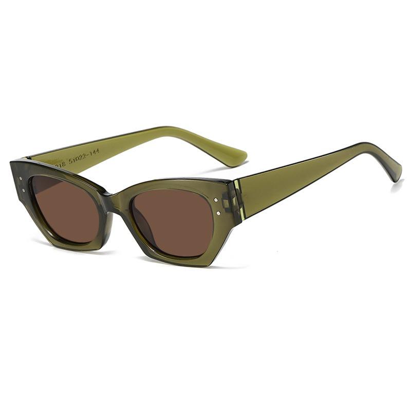 Classic Vintage Small Rivet Cat Eye Sunglasses for Women Fashion Brand Luxurious Designer Style Polygon Cat-eye Sun Eyeglasses UV400 only 1pcs sunglasses
Classic Vintage Small Rivet Cat Eye Sunglasses for Women Fashion Brand Luxurious Designer Style Polygon Cat-eye Sun Eyeglasses UV400 only 1pcs sunglasses