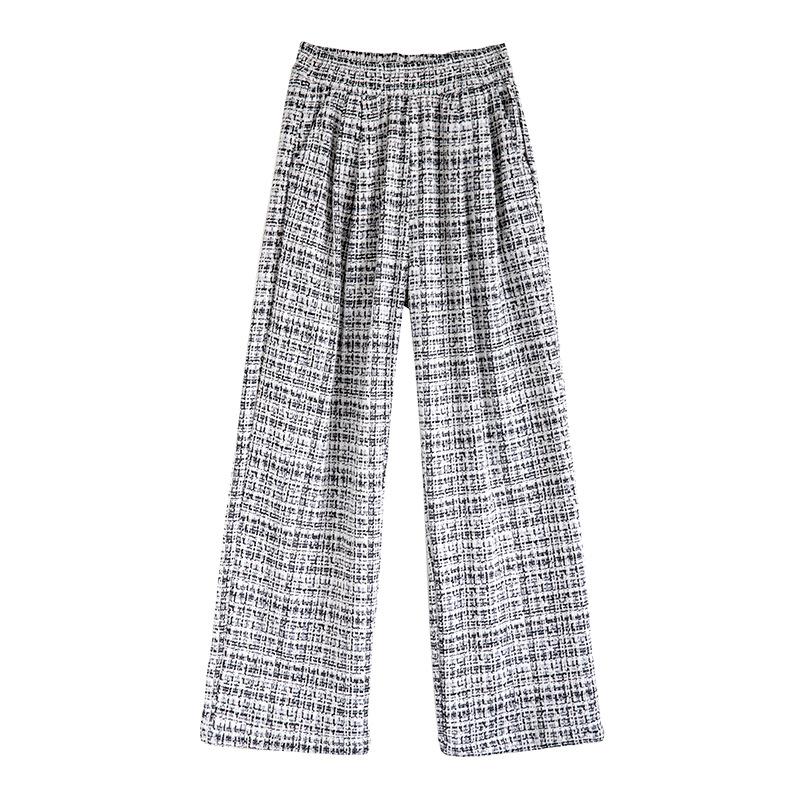 Chenille Milkshake Pants for Women s New Spring and Autumn High-waist Casual Drooping Small Fragrance Style Lazy Straight Wide-leg Pants S чорний
Chenille Milkshake Pants for Women s New Spring and Autumn High-waist Casual Drooping Small Fragrance Style Lazy Straight Wide-leg Pants S чорний