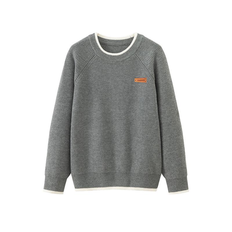 Men s Autumn & Winter Heavyweight Two-Piece Style Loose Knit Sweater M сірий колір
Men s Autumn & Winter Heavyweight Two-Piece Style Loose Knit Sweater M сірий колір