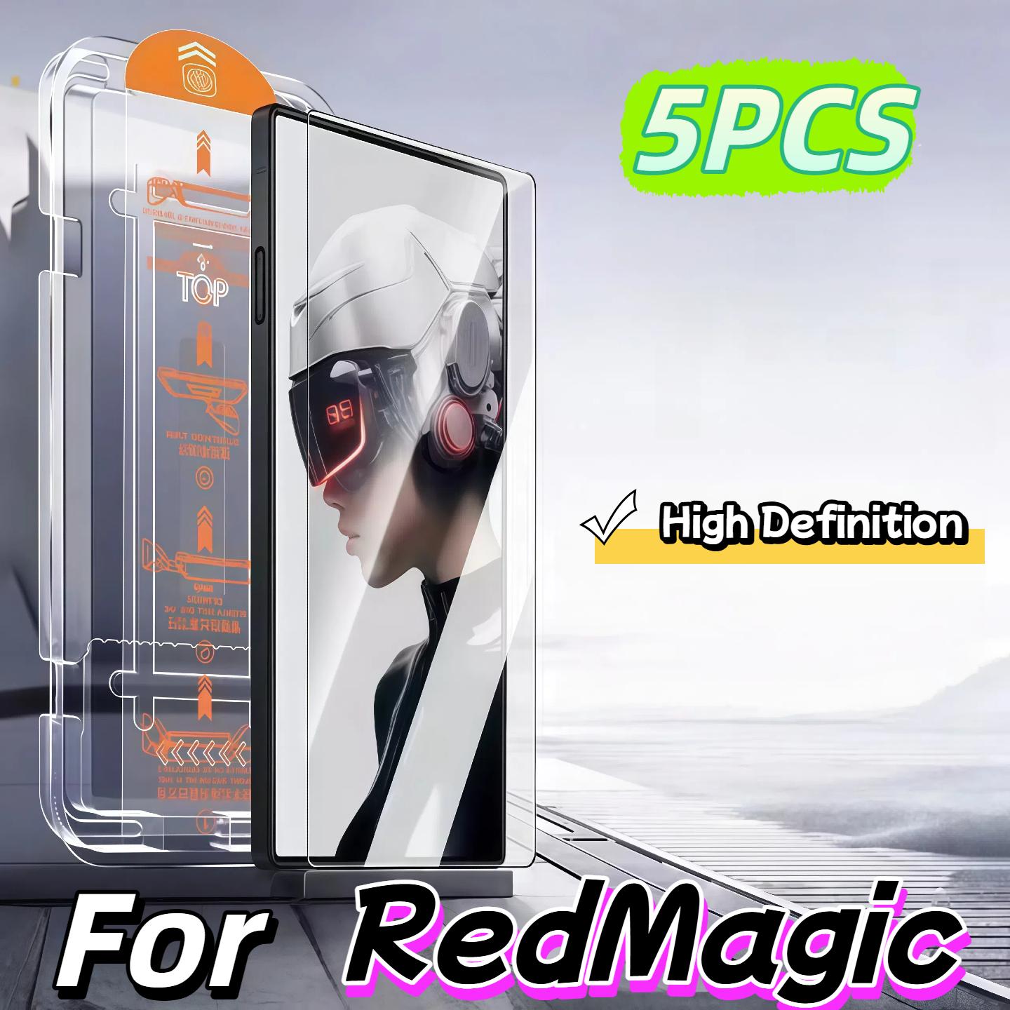 5Pcs For ZTE Nubia Redmagic Red Magic 8 8S 9 9S 10 10S 5G Screen Protector 9H Tempered Glass Film Full Coverage Edge to Edge Pro ZTE nubia RedMagic 10 Pro+
5Pcs For ZTE Nubia Redmagic Red Magic 8 8S 9 9S 10 10S 5G Screen Protector 9H Tempered Glass Film Full Coverage Edge to Edge Pro ZTE nubia RedMagic 10 Pro+