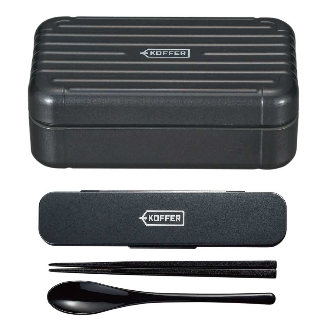 Showa KOFFER Bento Box Lunch Box Set with Spoon and Microwave and Dishwasher For Men and Made in 4927249S Suitcase-Style Chopsticks, Black, Divided, чорний
Showa KOFFER Bento Box Lunch Box Set with Spoon and Microwave and Dishwasher For Men and Made in 4927249S Suitcase-Style Chopsticks, Black, Divided, чорний