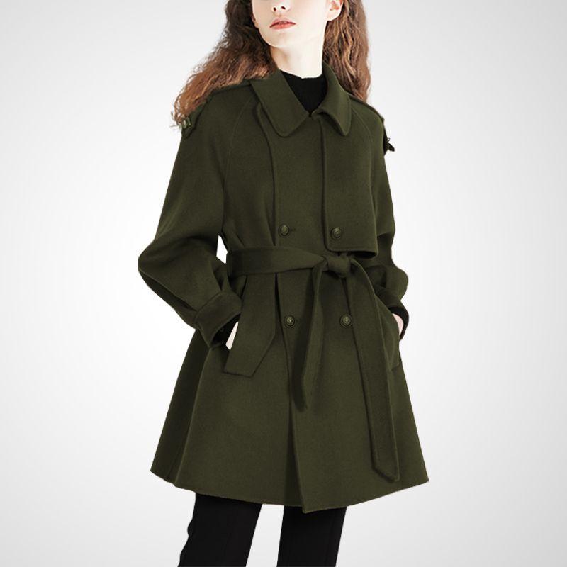 Французский винтажный стиль Черный Шикарный Нишевый стиль Пальто Женское Осень 2025 Новое поступление Стиль Хепберн Толстое Шерстяное Пальто Тренд Army Green S
Французский винтажный стиль Черный Шикарный Нишевый стиль Пальто Женское Осень 2025 Новое поступление Стиль Хепберн Толстое Шерстяное Пальто Тренд Army Green S