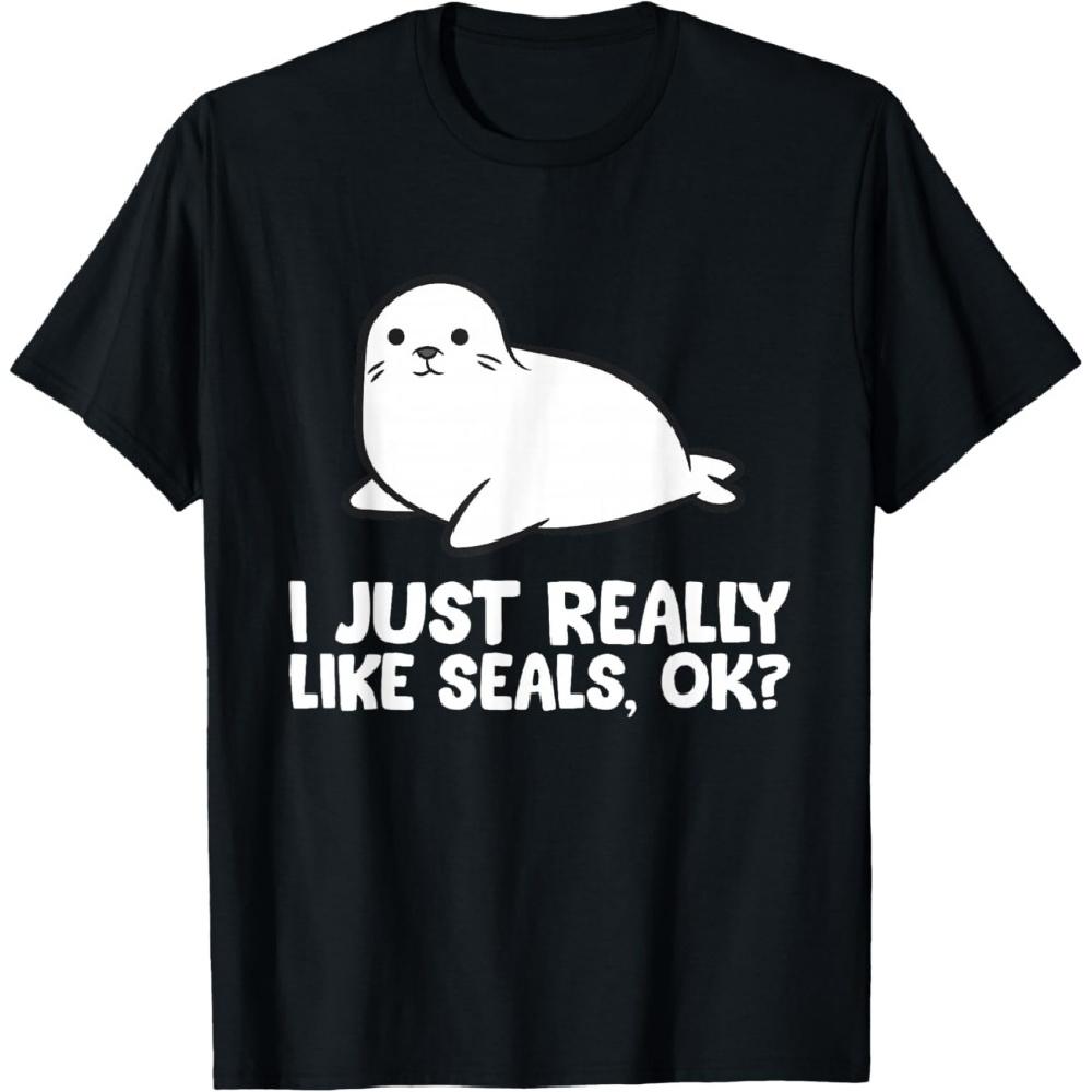 I Just Really Like Seals, Okay Love Seals T-Shirt XXXXXL чёрный
I Just Really Like Seals, Okay Love Seals T-Shirt XXXXXL чёрный
