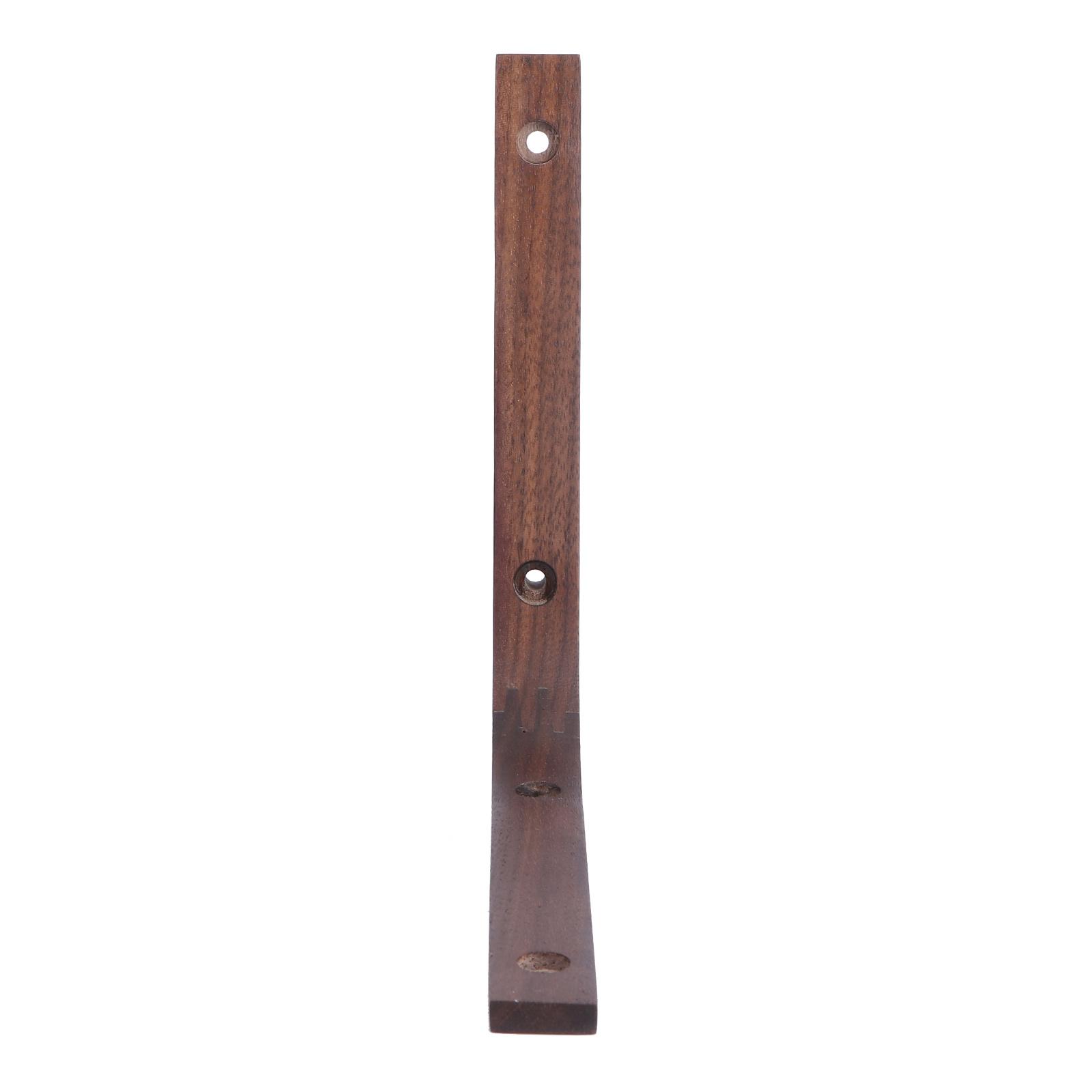 1pc Black Walnut Wood Shelf Brackets Solid Wood Support For Wall Mounted Shelves Corner Brace Brackets Home Decoration other
1pc Black Walnut Wood Shelf Brackets Solid Wood Support For Wall Mounted Shelves Corner Brace Brackets Home Decoration other