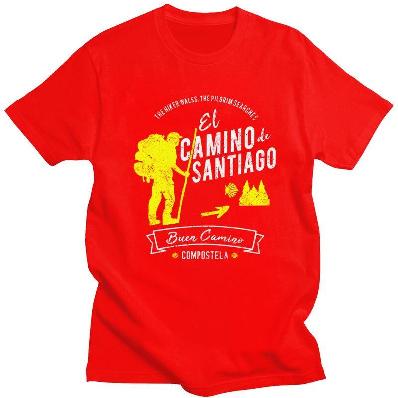 Custom Cool Buen Camino De Santiago T Shirt Men Short Sleeve Pure Cotton Tshirt Leisure Tees Fashion Tshirts S
Custom Cool Buen Camino De Santiago T Shirt Men Short Sleeve Pure Cotton Tshirt Leisure Tees Fashion Tshirts S