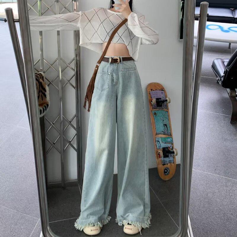 Women s 2024 Wide-Leg Retro Flared Jeans with Tassel Details - Spring & Autumn Collection 2XL
Women s 2024 Wide-Leg Retro Flared Jeans with Tassel Details - Spring & Autumn Collection 2XL