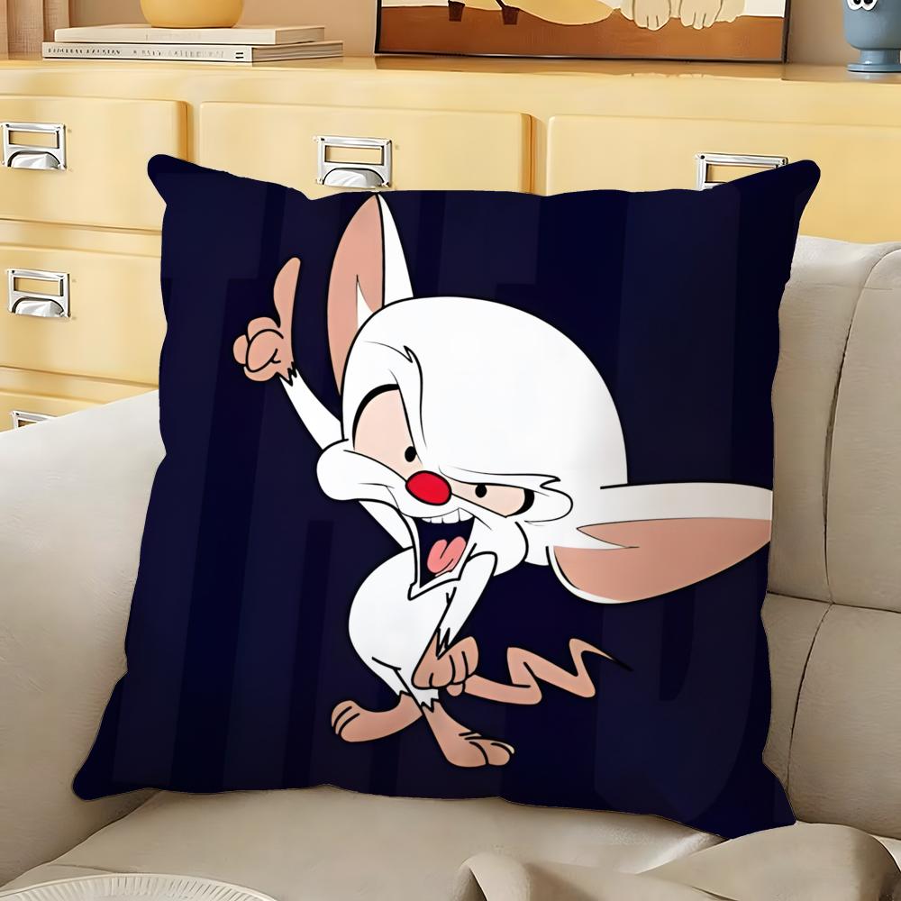 PPinky and the BBrain cute Cushion Cover Soft Durable Reversible Pillow Cover Home Car MultiScene Daily Comfort Pillowcase 30X30cm
PPinky and the BBrain cute Cushion Cover Soft Durable Reversible Pillow Cover Home Car MultiScene Daily Comfort Pillowcase 30X30cm