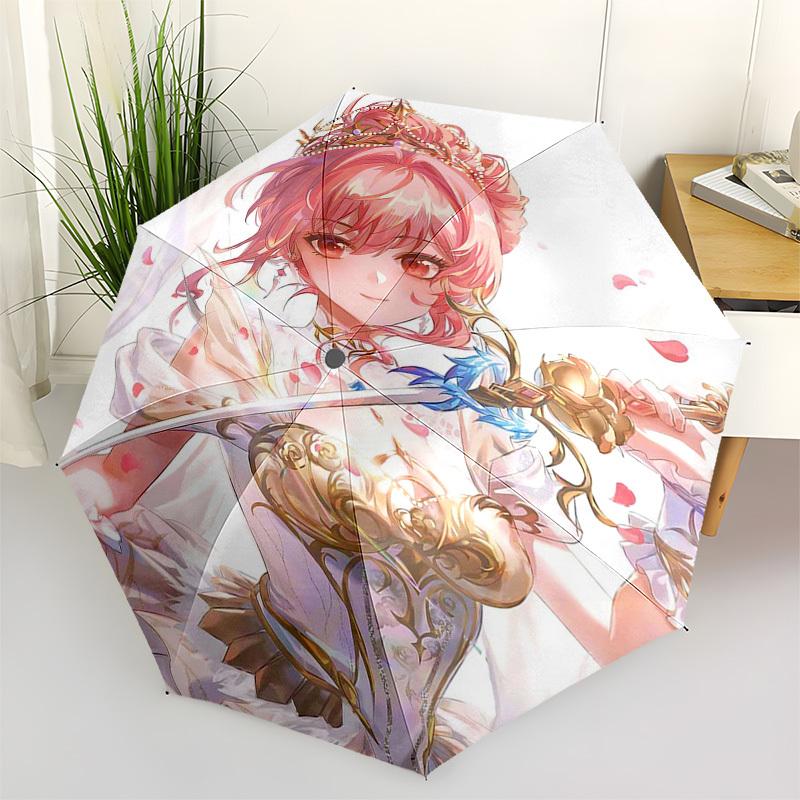 1pc Outdoor Umbrella with Anime Character Design - Automatic Opening/Closing, Portable 3-Fold Design, 8-Rib Iron Frame - Perfect Gift for Fans, T
1pc Outdoor Umbrella with Anime Character Design - Automatic Opening/Closing, Portable 3-Fold Design, 8-Rib Iron Frame - Perfect Gift for Fans, T