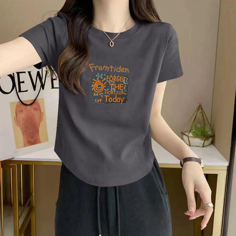 Women s High-End Retro Gray Slim Fit Short Sleeve Curved Hem Top M
Women s High-End Retro Gray Slim Fit Short Sleeve Curved Hem Top M