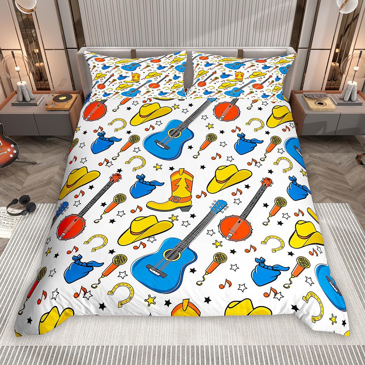 Homewish Southwestern Cowboy Cowgirl Duvet Cover Set 2Pcs/3Pcs Rustic Texas Star Bedding Retro Hat Boots Quilt Cover Set EU Single(135*200cm)3pcs
Homewish Southwestern Cowboy Cowgirl Duvet Cover Set 2Pcs/3Pcs Rustic Texas Star Bedding Retro Hat Boots Quilt Cover Set EU Single(135*200cm)3pcs